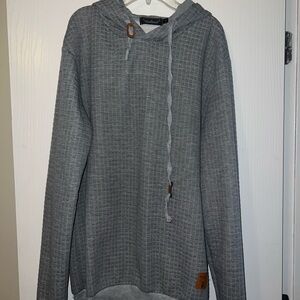 Gray Hooded Sweater